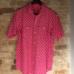 Supreme Polka Dot Button Down